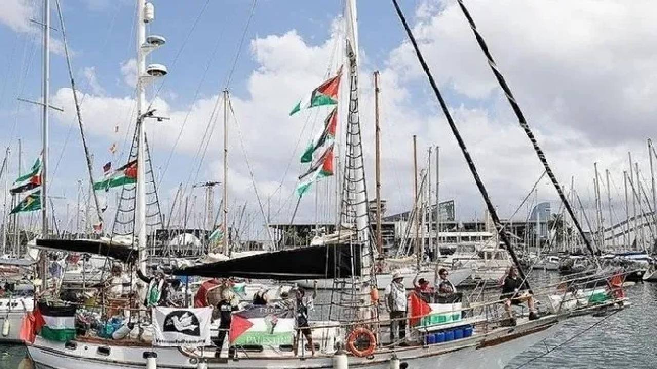 Yakın takip! MSB, Sumud Filosu’na güvenlik kalkanı oldu