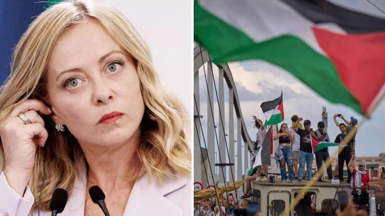 İtalya Başbakanı Giorgia Meloni'den Küresel Sumud Filosu'na durun çağrısı: Barışa engel teşkil ediyor!