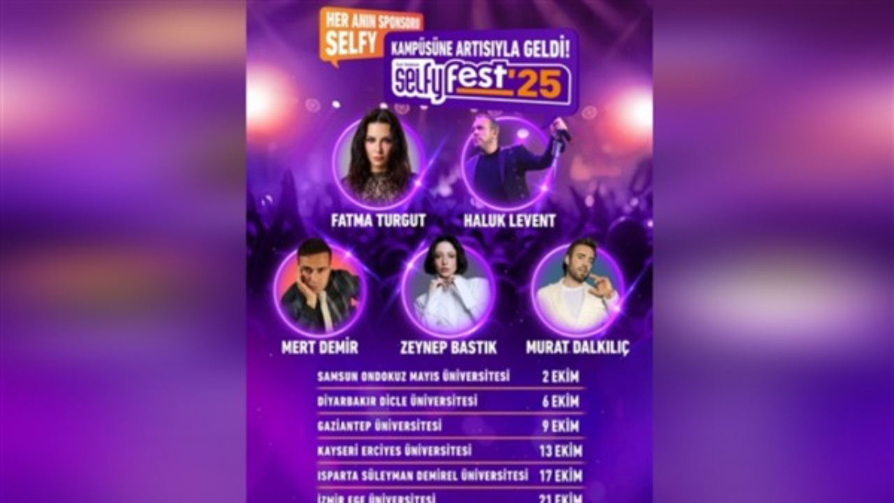 Türk Telekom’un gençlik markası Selfy festival coşkusunu kampüslere taşıyor