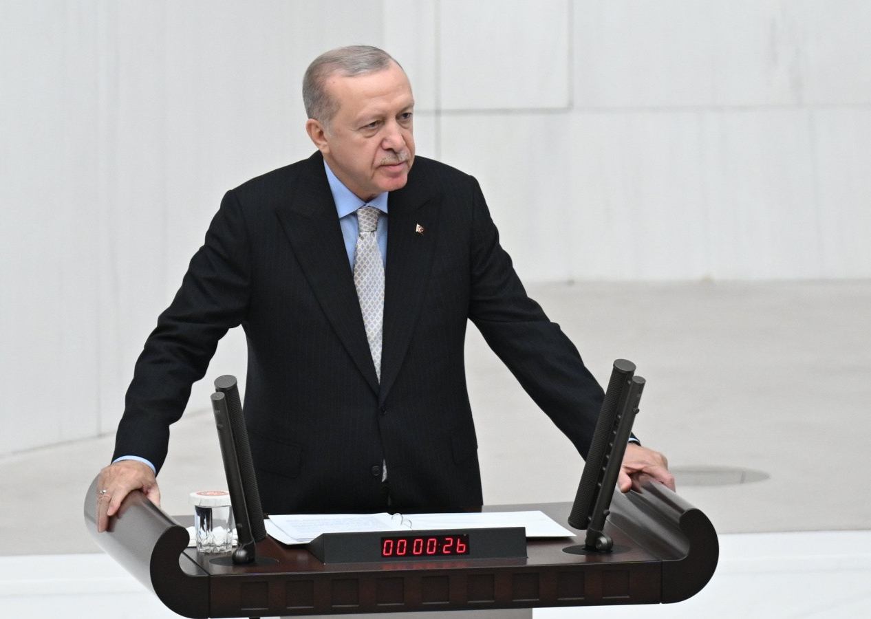 "Türkiye diz çökmez" diyen Cumhurbaşkanı Erdoğan'dan net Terörsüz Türkiye mesajı: Pazarlık yapmayız, her sorunu çözer, her oyunu bozarız!