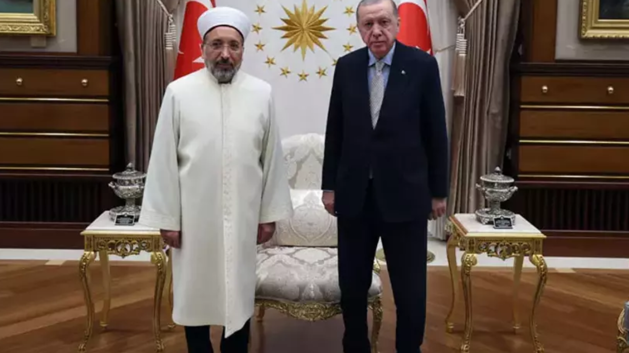 Cumhurbaşkanı Erdoğan Diyanet Başkanı Arpaguş’u kabul etti
