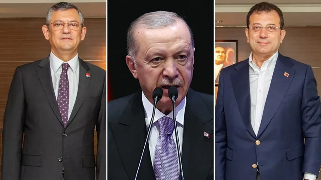 Özgür Özel, İmamoğlu'na anket şoku! Cumhurbaşkanı Erdoğan hepsine fark attı