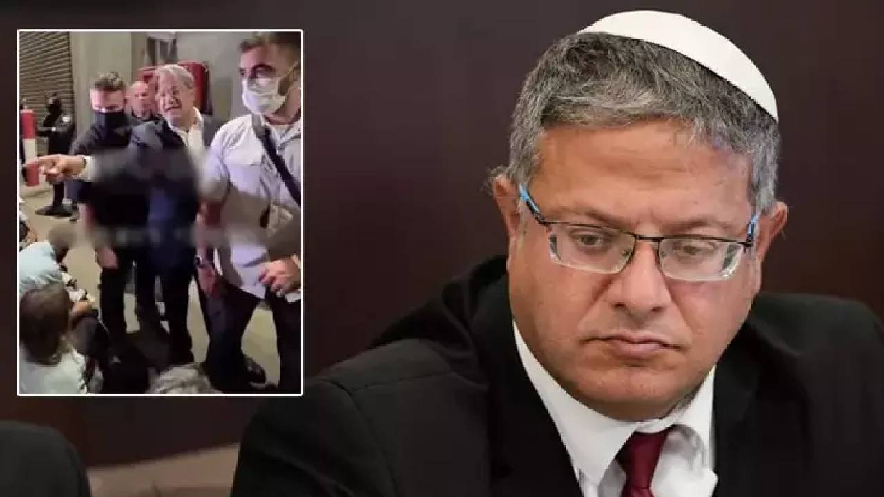 “Filonun teröristleri bunlar"... İsrail Ulusal Güvenlik Bakanı limanda aktivistlere hakaret etti