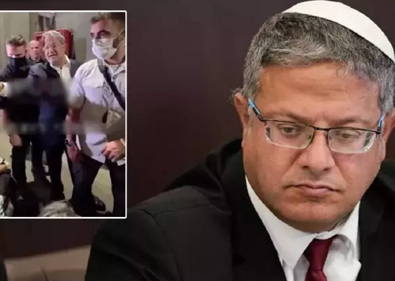 “Filonun teröristleri bunlar"... İsrail Ulusal Güvenlik Bakanı limanda aktivistlere hakaret etti