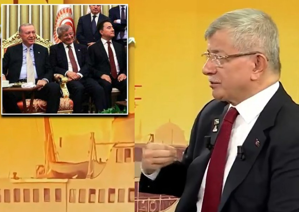 Davutoğlu’ndan Cumhurbaşkanı Erdoğan ile TBMM buluşmasına Hadisli yorum: Tebessüm sadakadır! Tabii ki saygımı gösteririm
