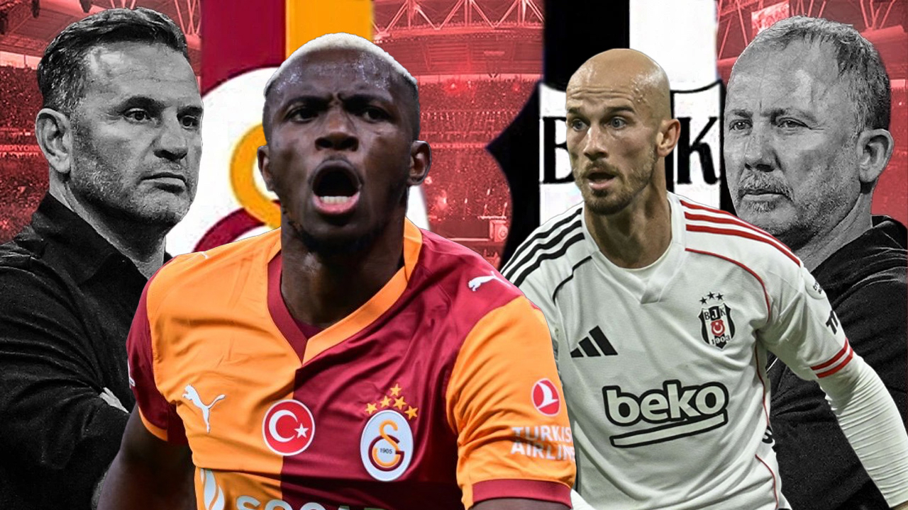 Süper Lig'de nefesleri kesecek dev derbi: Galatasaray - Beşiktaş! İşte muhtemel 11'ler