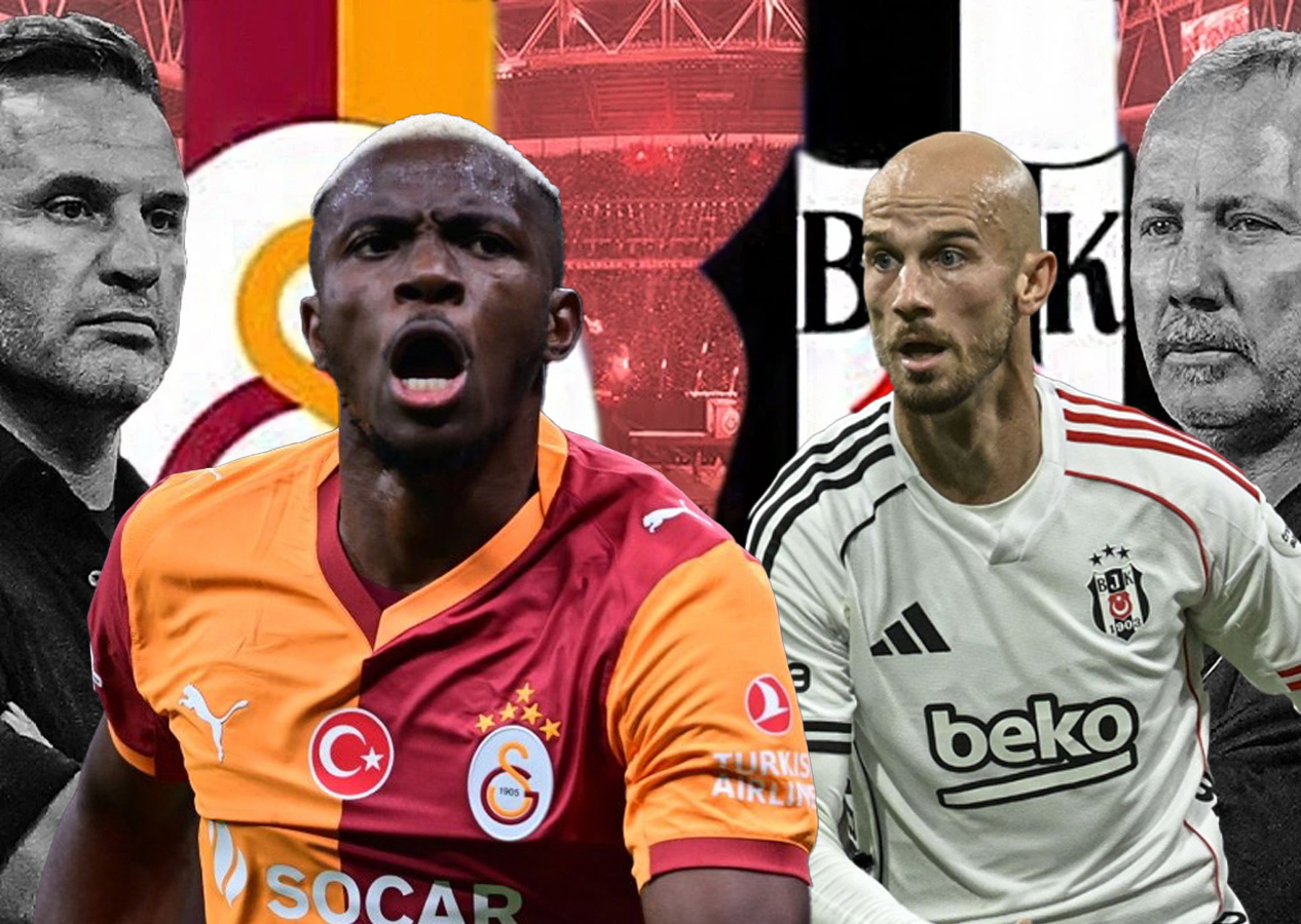 Süper Lig'de nefesleri kesecek dev derbi: Galatasaray - Beşiktaş! İşte muhtemel 11'ler