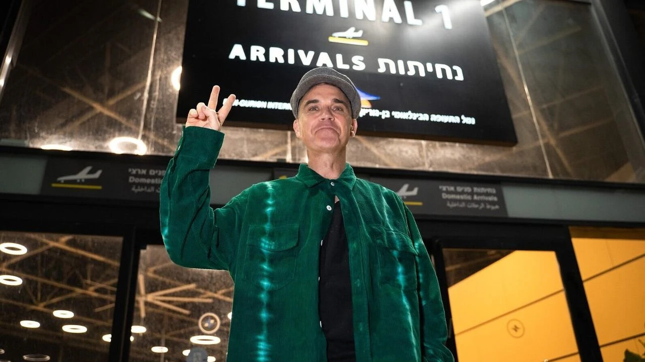 İsrail destekçisi Robbie Williams'ın İstanbul konseri iptal edildi