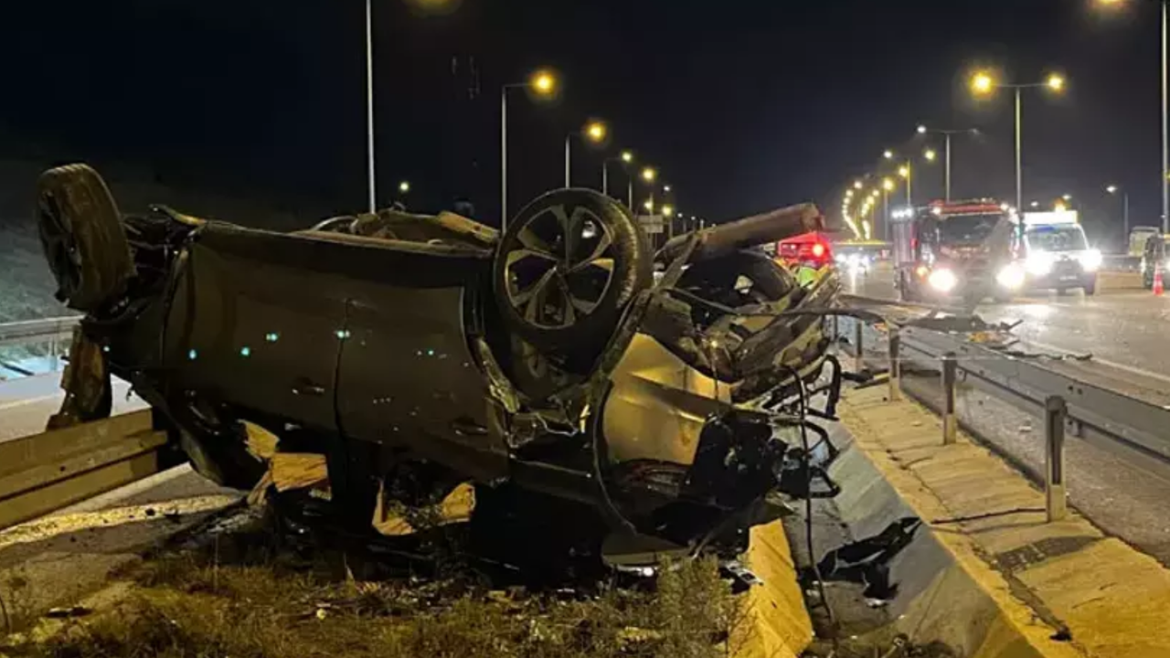 Kuzey Marmara Otoyolu'nda feci kaza! Ölü ve yaralılar var!