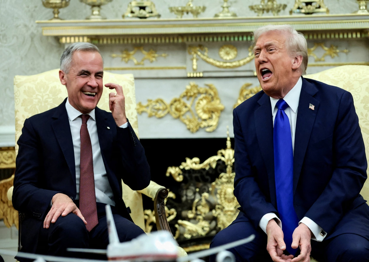 Donald Trump'tan Kanada Başbakanı Mark Carney'i şoke eden şaka!