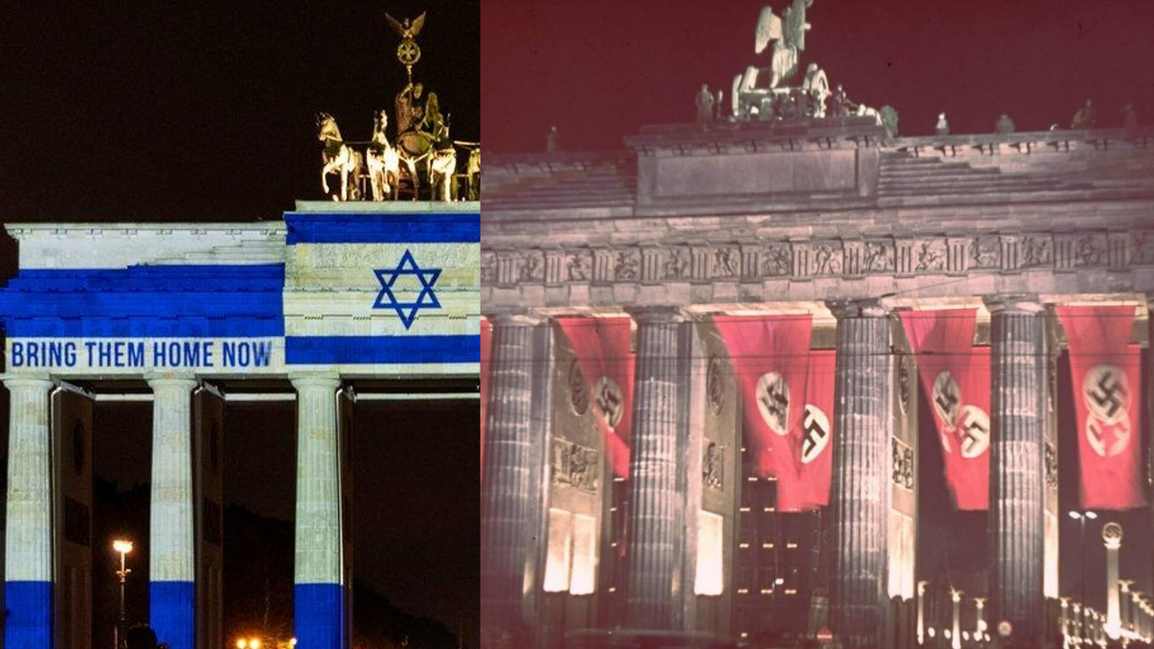 Nereden nereye... Naziler Siyonist oldu, Siyonistler Nazi! Nazi Almanyası’nın sembolü Siyonizmin Işığı altında!