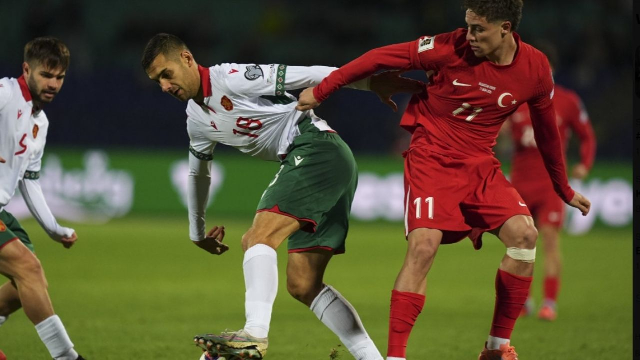 Millilerden Tarihi Zafer! A Milli Takım Bulgaristan'ı 6-1 Mağlup Etti