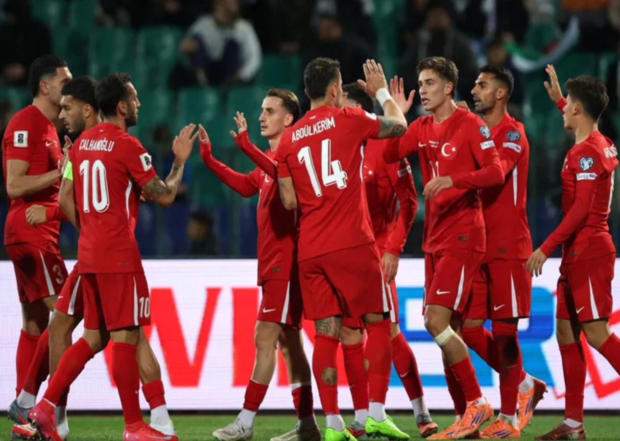 Sofya'da Türk resitali, Milliler Bulgaristan'ı 6 golle geçti (Bulgaristan 1 - 6 Türkiye | Maçın özeti)