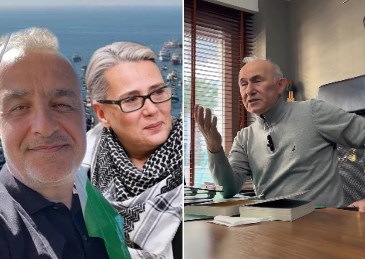 Terbiyesiz profesör… Ahmet Şimşirgil’den Sumud Filosu'ndaki Türk aktivistlere çirkin sözler!