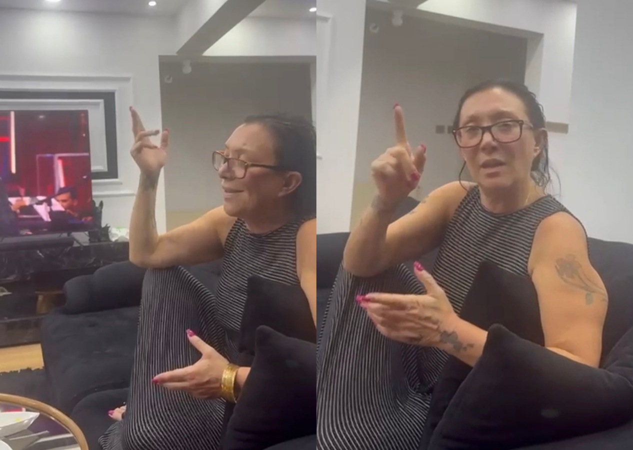 Olay gecesinden yeni görüntü! Güllü'nün ölümünden 1 saat önce çekilen video ortaya çıktı! Televizyondaki şarkıya eşlik etmiş