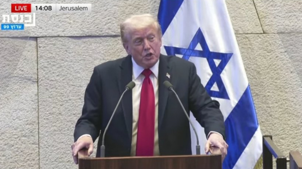 Donald Trump, Gazze ateşkesi sonrası İsrail Meclisi'nde konuştu: Yeni bir Ortadoğu oluşturuluyor!