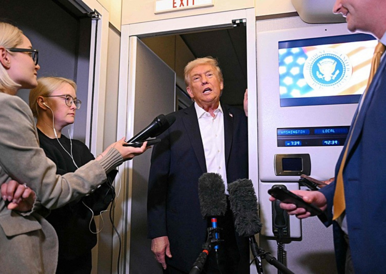 Donald Trump'tan Mısır dönüşü Cumhurbaşkanı Erdoğan'a bir övgü daha!  "Ben sadece sert insanlarla anlaşabiliyorum! Zayıflarla anlaşamıyorum"