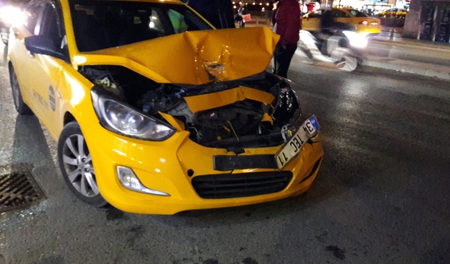 Taksiyle çıktığı hastaneye ambulansla döndü...