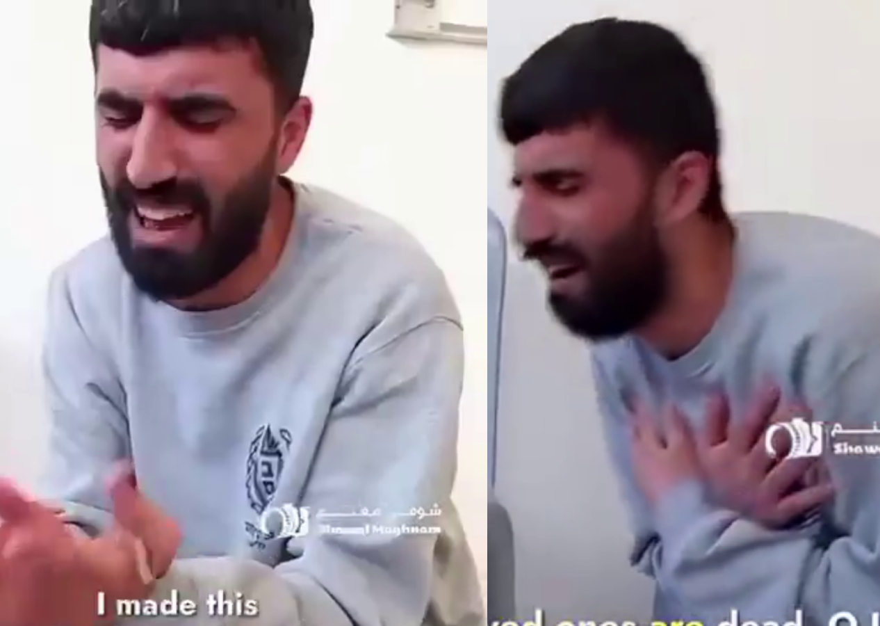 Yürek yakan feryat! Özgürlüğüne kavuştuğu gün tüm çocuklarının Siyonistler tarafından katledildiğini öğrendi!