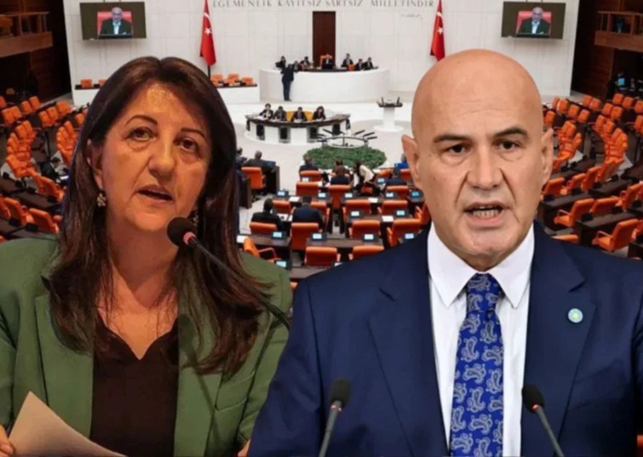 TBMM'de tansiyon yükseldi! İYİ Partili Turhan Çömez ile Pervin Buldan arasında 'ulak' tartışması!