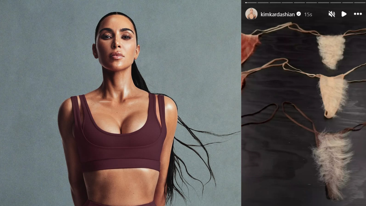 Kim Kardashian kıllı iç çamaşırı tasarımıyla alay konusu oldu! ''Bunu kim istedi?''