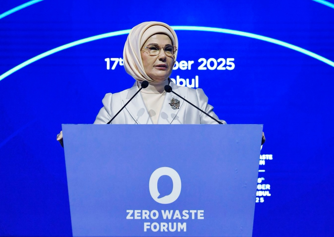 Uluslararası Sıfır Atık Forumu'nda Emine Erdoğan'dan çevre manifestosu: Gazze’deki eko-kırım insanlığın ortak utancıdır