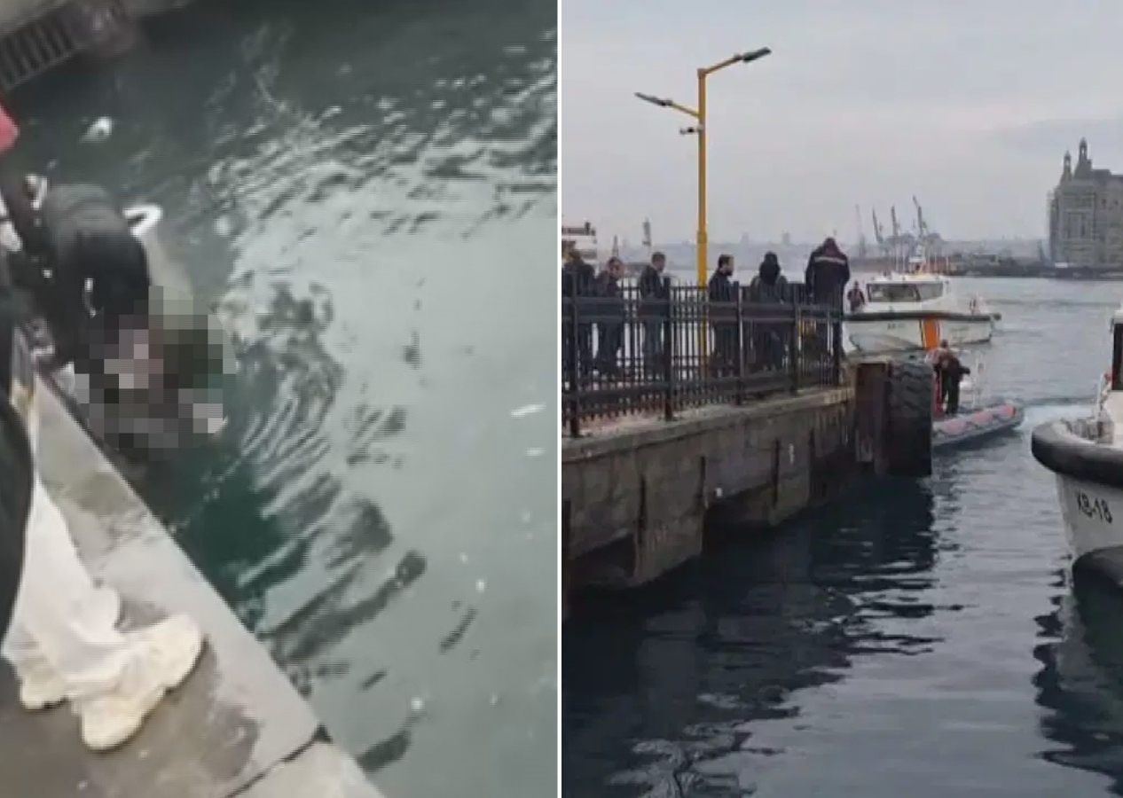 Kadıköy Rıhtım’da facia: 4 engelli denize düştü! Bir genç arkadaşını kurtarmak isterken can verdi..
