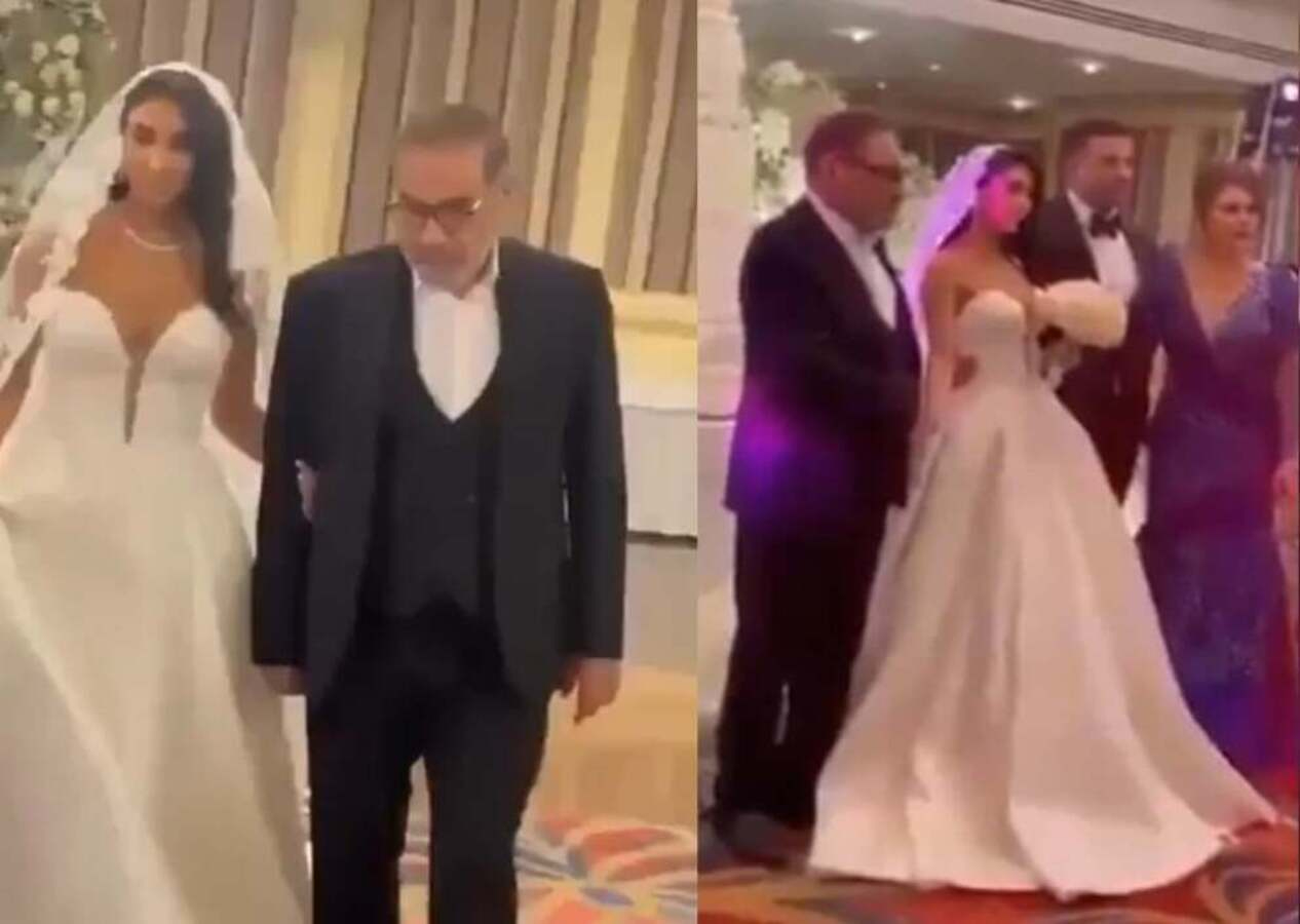 İran'da molla rejiminin ikiyüzlülüğünü gösteren düğün videosu ülkeyi karıştırdı! Lüks salon, dekolteli gelinlik ve başörtüsü detayı...