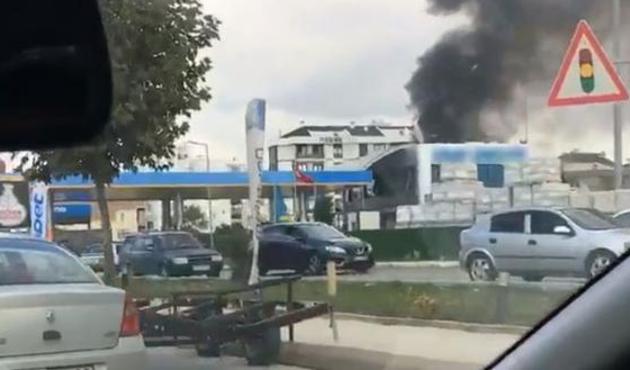 Tuzla'da benzin istasyonunda patlama!
