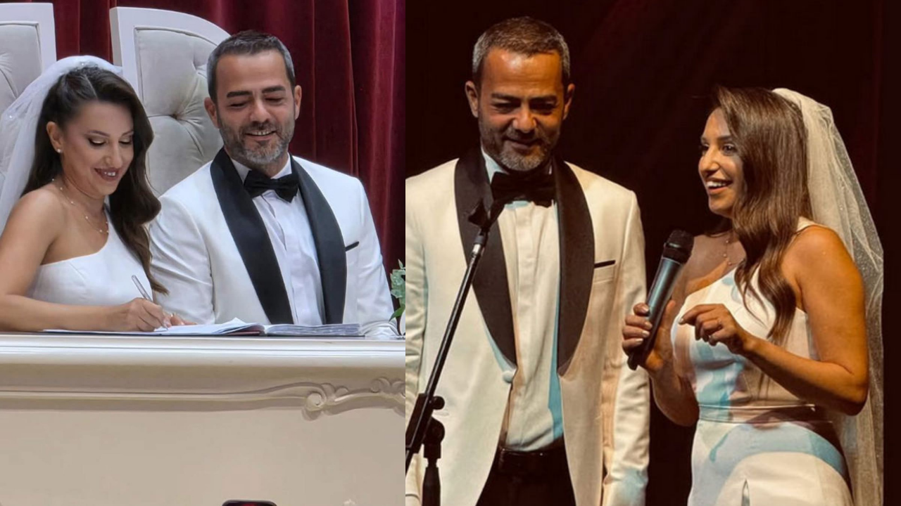 Kurtlar Vadisi'nin Eren'i Kerem Fırtına, ünlü spiker Gözde Şeker'le evlendi