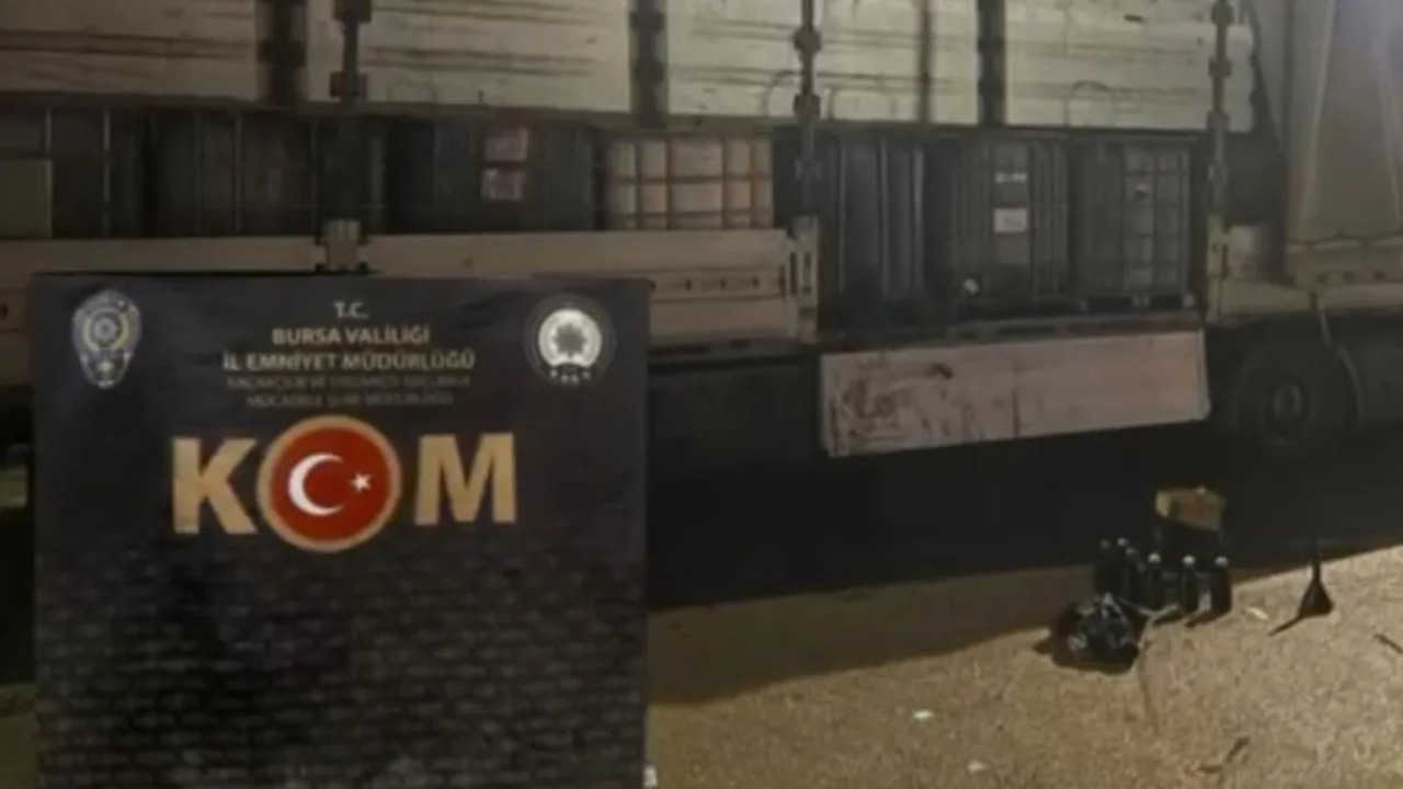 Bursa'da 26 bin litre kaçak akaryakıt ele geçirildi