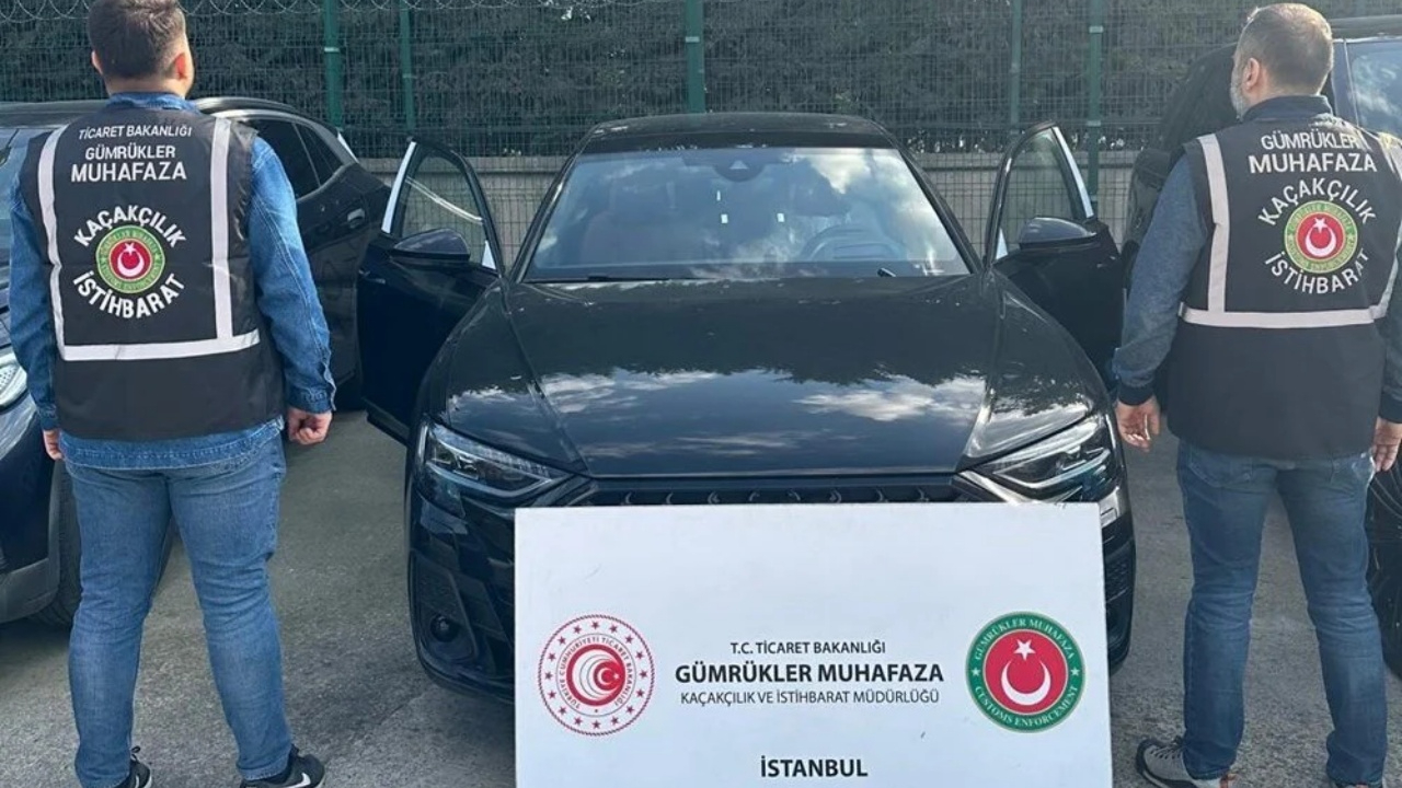 Değeri 288 milyon TL! Sahte fatura ile değeri düşürülen 10 lüks araca el konuldu
