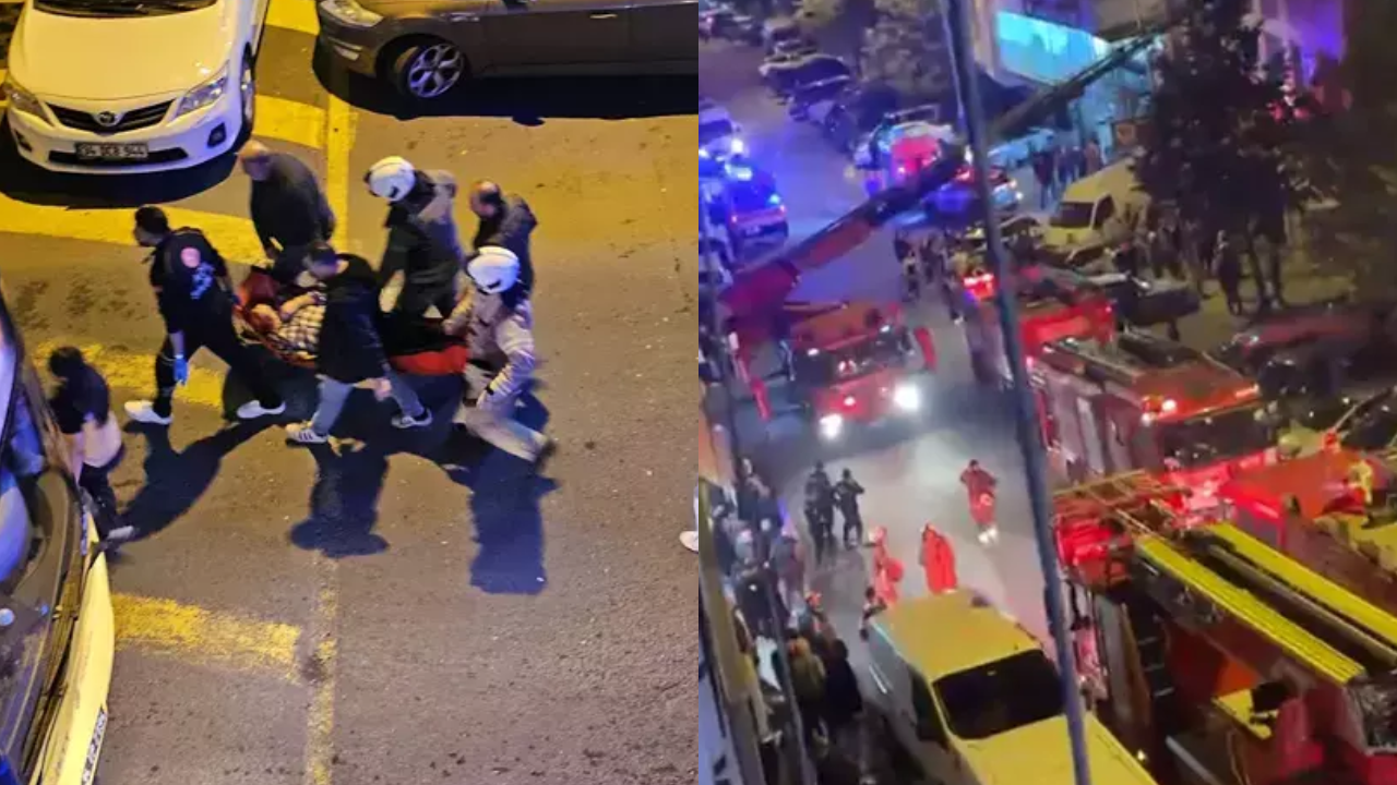 İstanbul’da dehşet gecesi! Binayı ateşe verdi! 3'ü ağır 7 yaralı!
