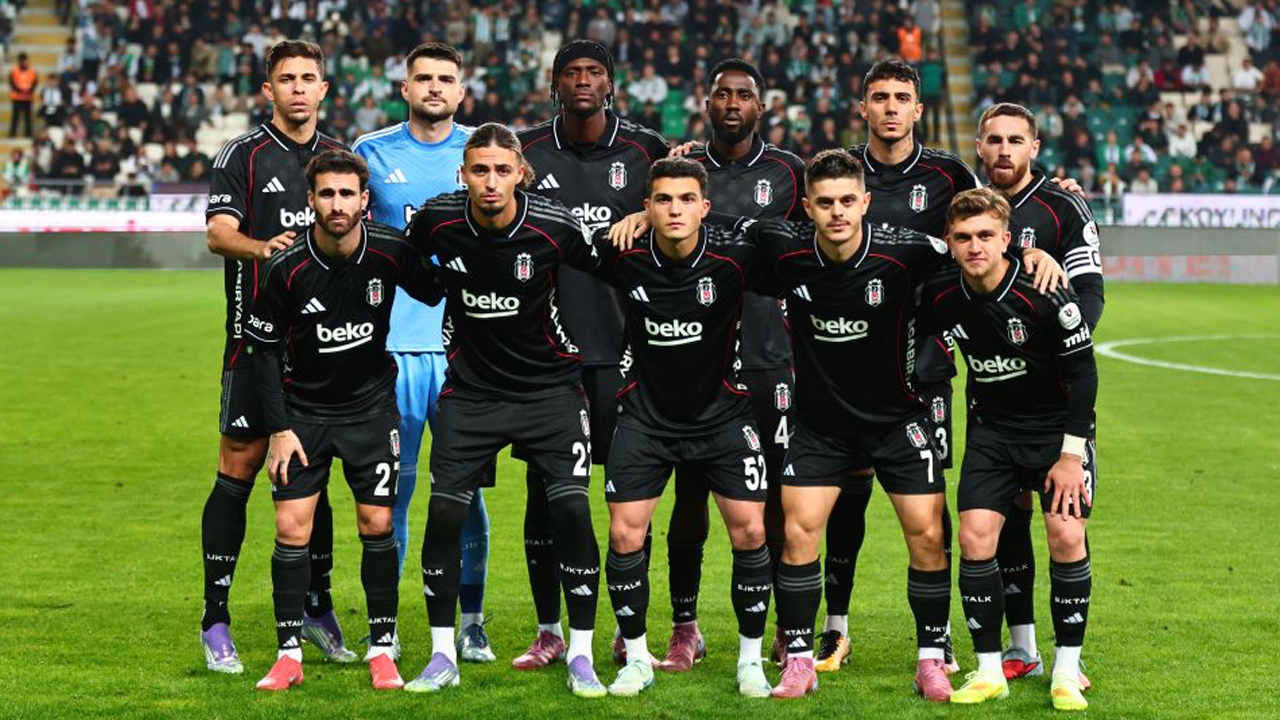 Beşiktaş Konyaspor karşısında 'çarşamba lanetini' kırdı!
