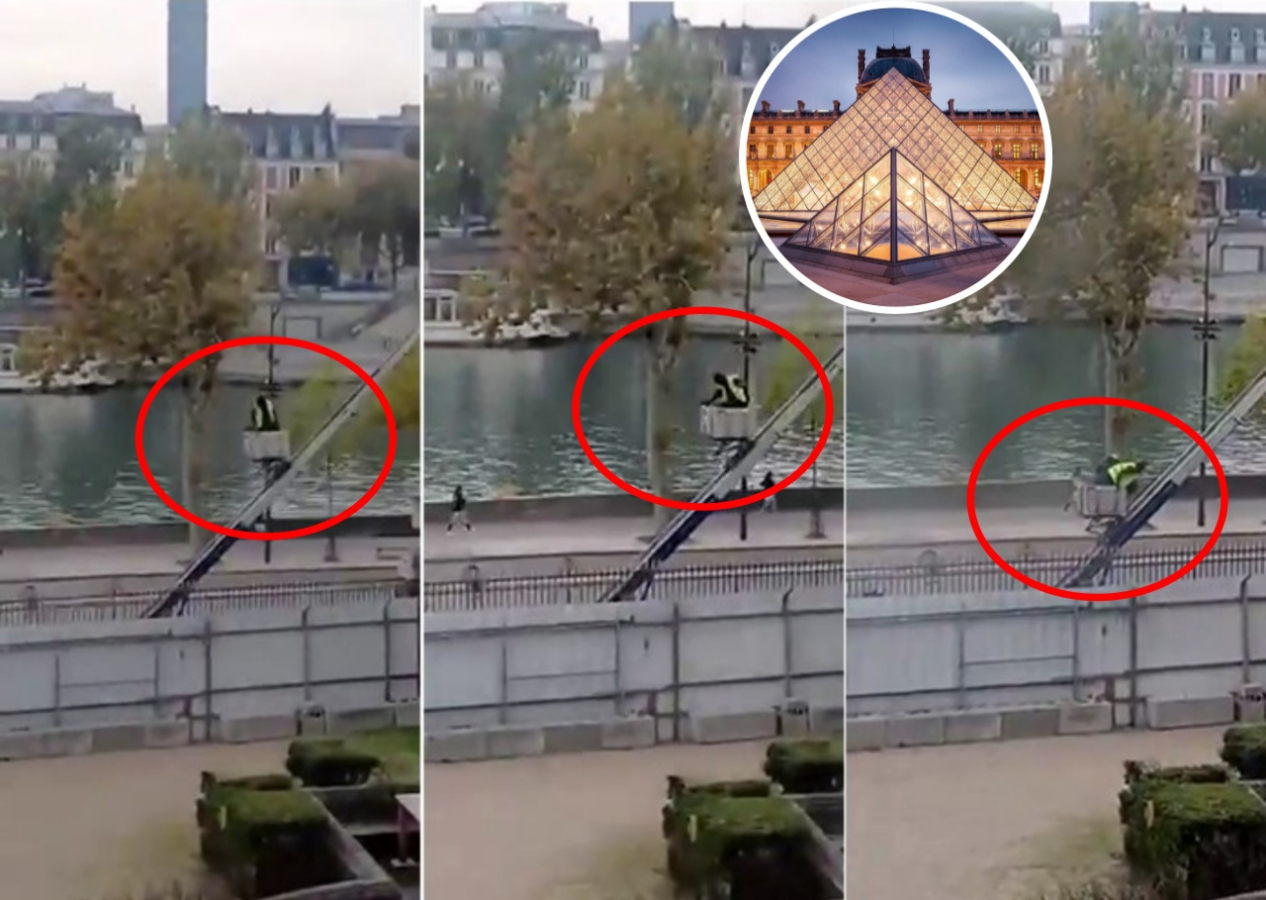Louvre Müzesi’nde 7 dakikalık film gibi soygun kamerada! 88 milyon euroluk mücevher çalan hırsızların kaçış anı ortaya çıktı: Güpegündüz merdivenden inip motosikletle kaçtılar