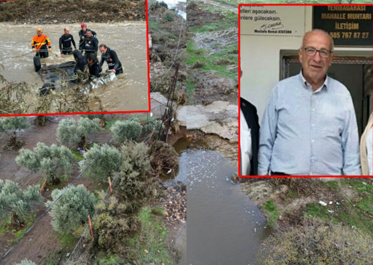 Foça’da sel felaketi! Metrekareye 155 kilo yağmur düştü, deniz taşkınla birleşti: 70 yaşındaki Bülent Kaptanoğlu aranıyor! Arabası bulundu...