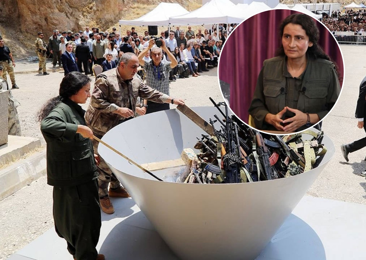 Bese Hozat teslim mi oluyor? PKK'nın "Yarın tarihi bir adım atacağız" açıklaması sonrası bomba iddia: Bese Hozat PKK'nın Irak'taki silah depolarının yerini gösterecek!