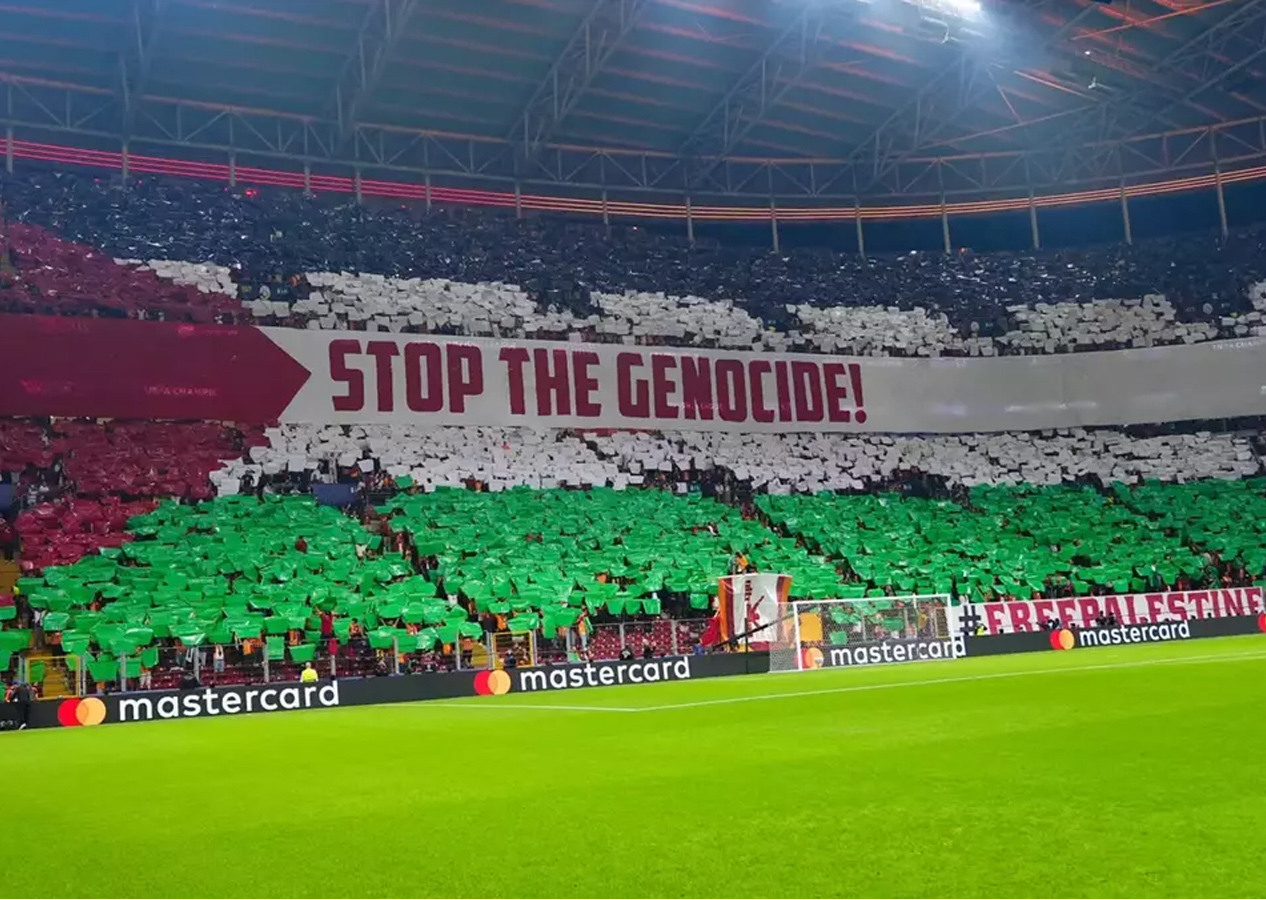 Gazze'de yaşayan Filistinli'den Galatasaray'a teşekkür: "Allah hepinizden razı olsun"