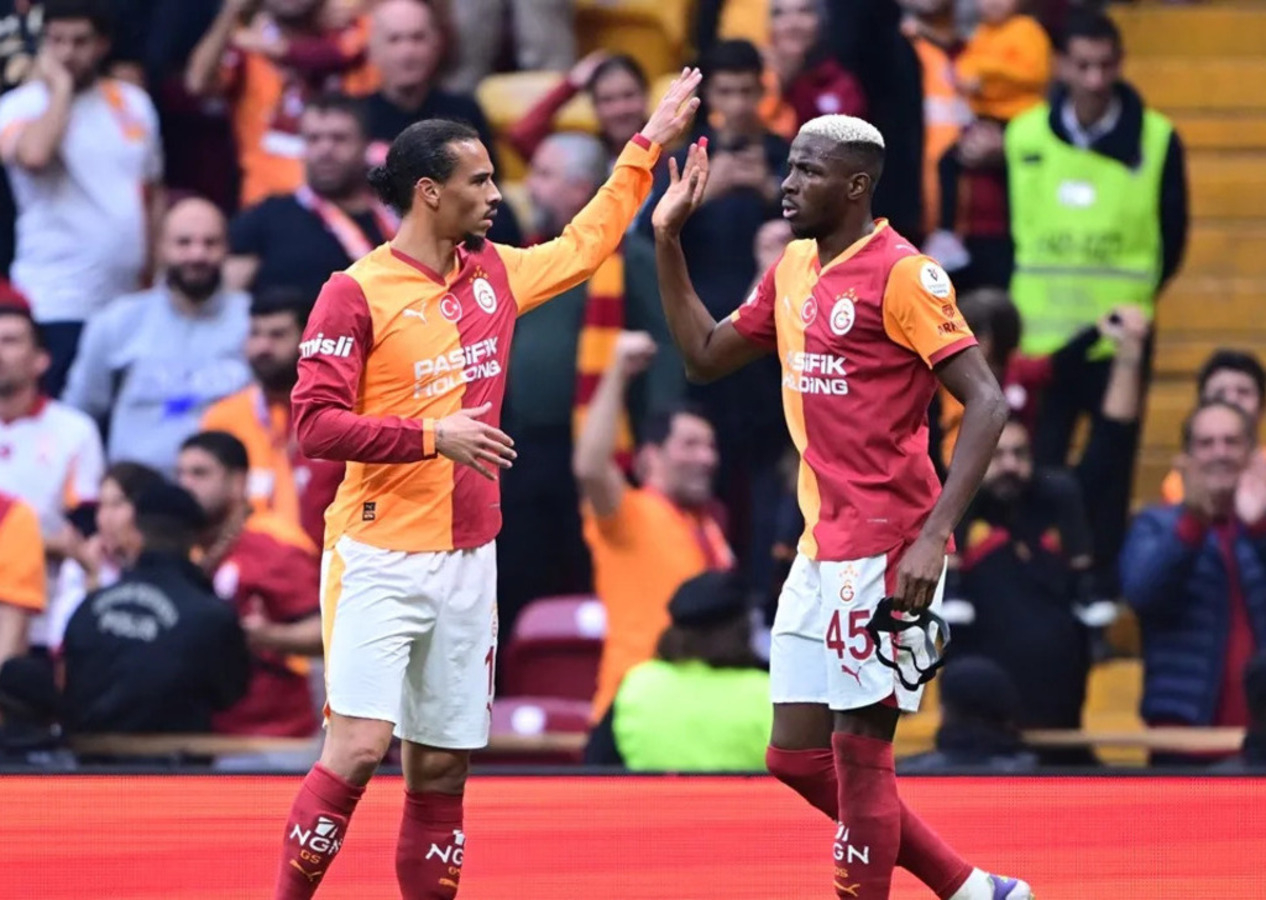 Galatasaray geriden geldi, Göztepe'yi golcüleriyle geçti (Galatasaray 3 - 1 Göztepe | Maçın özeti)