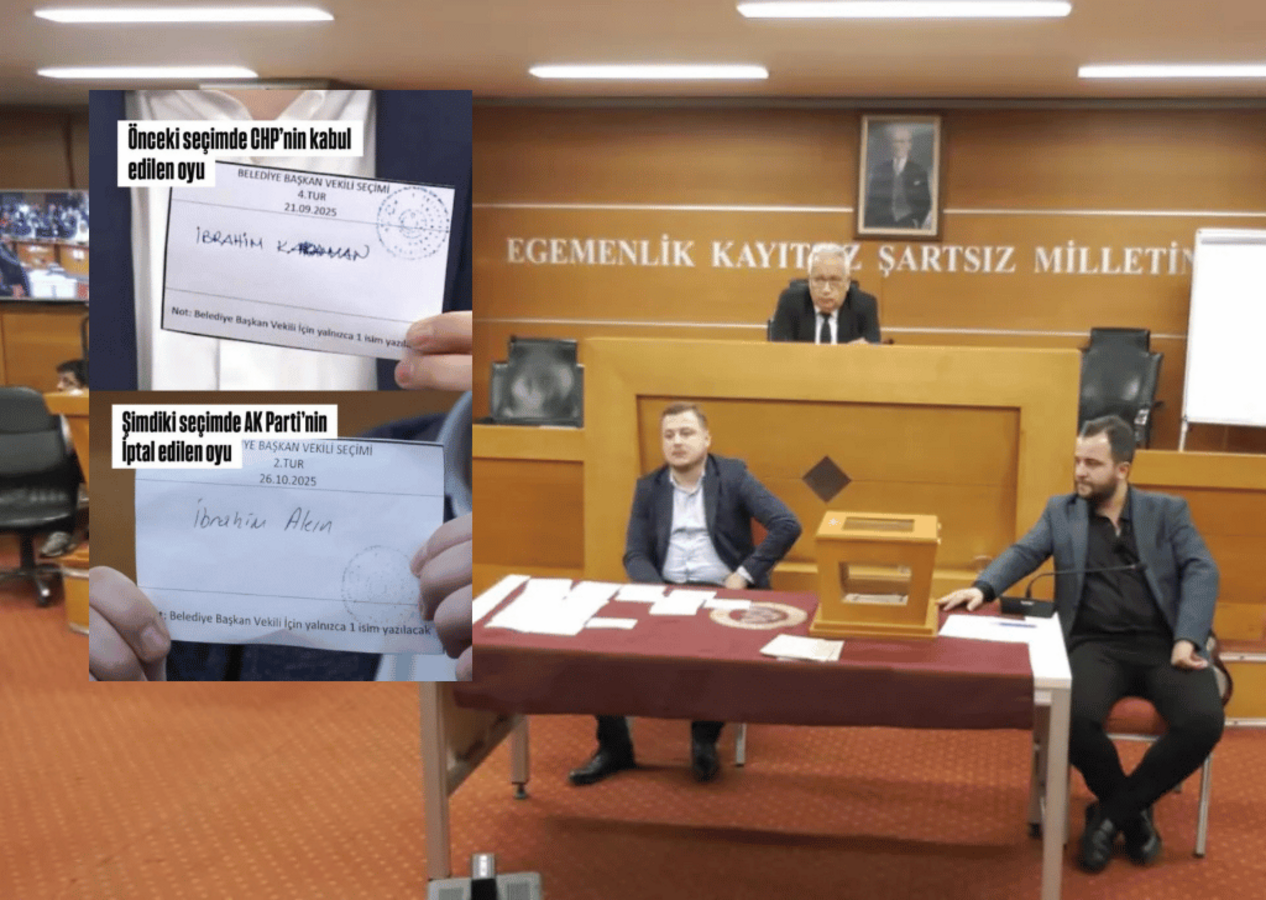 Bayrampaşa Belediyesi başkanvekili seçiminde iptal edilen oy büyük tartışma yarattı
