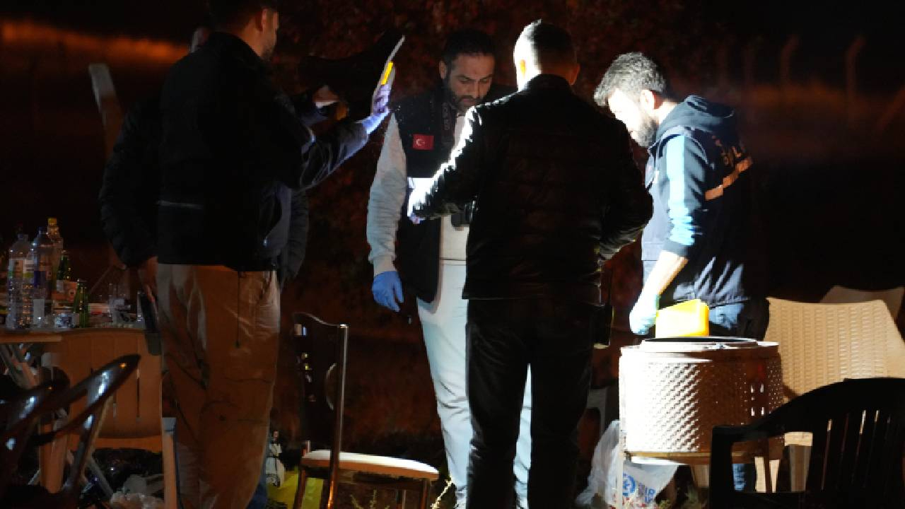 Bağ evinde silahlı eğlence! Jandarma ve infaz koruma memuru dahil 23 gözaltı