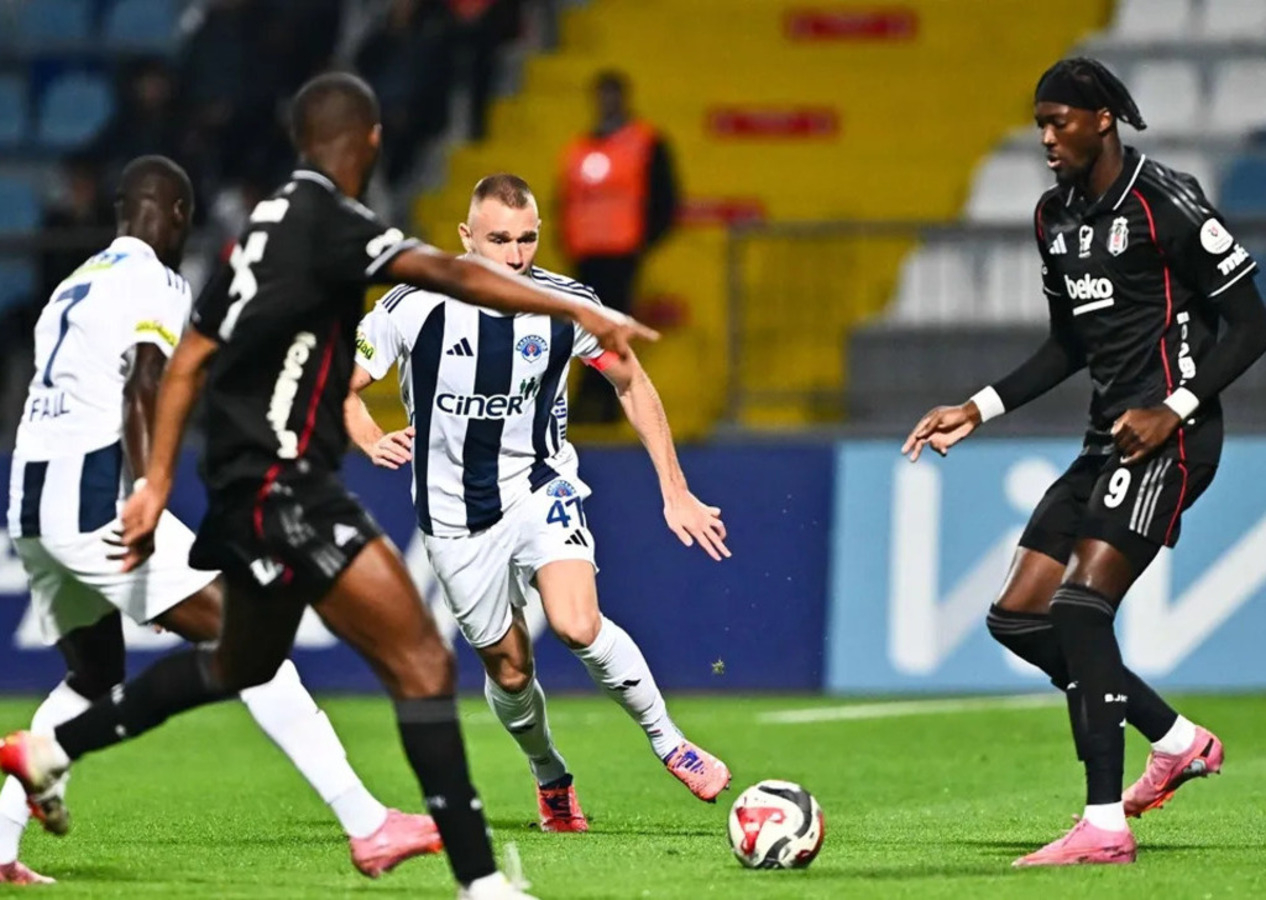Beşiktaş skoru koruyamadı, Kasımpaşa engelini aşamadı (Kasımpaşa 1 - 1 Beşiktaş | Maçın özeti)