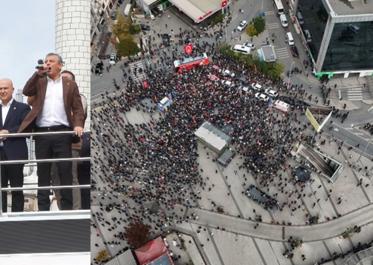 Özgür Özel'e çağlayan şoku: Direniş dediler bir avuç partili geldi