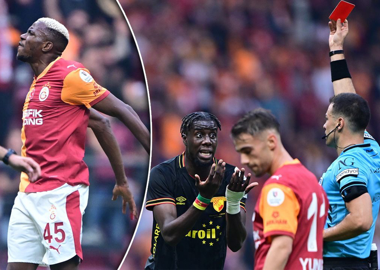 TRIO ekibi son noktayı koydu! Victor Osimhen'e yapılan harekette kırmızı kart doğru mu? "Tartışılacak bir şey yok"