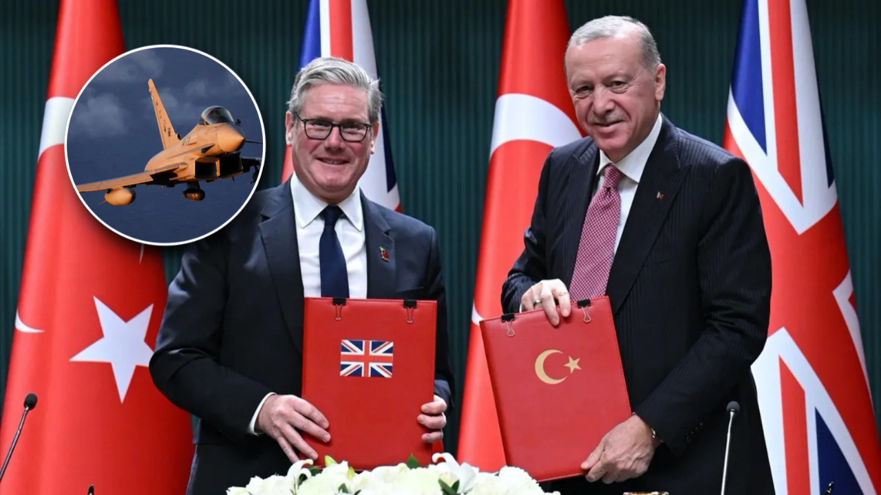 Ege’de dengeler değişiyor! Türkiye ile İngiltere’den dev savunma hamlesi: 44 Eurofighter geliyor! Dünya basını manşet yaptı...