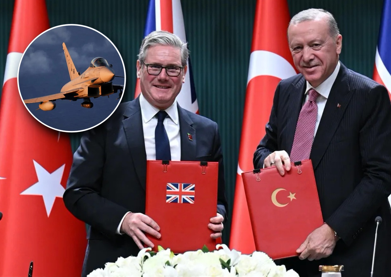 Ege’de dengeler değişiyor! Türkiye ile İngiltere’den dev savunma hamlesi: 44 Eurofighter geliyor! Dünya basını manşet yaptı...
