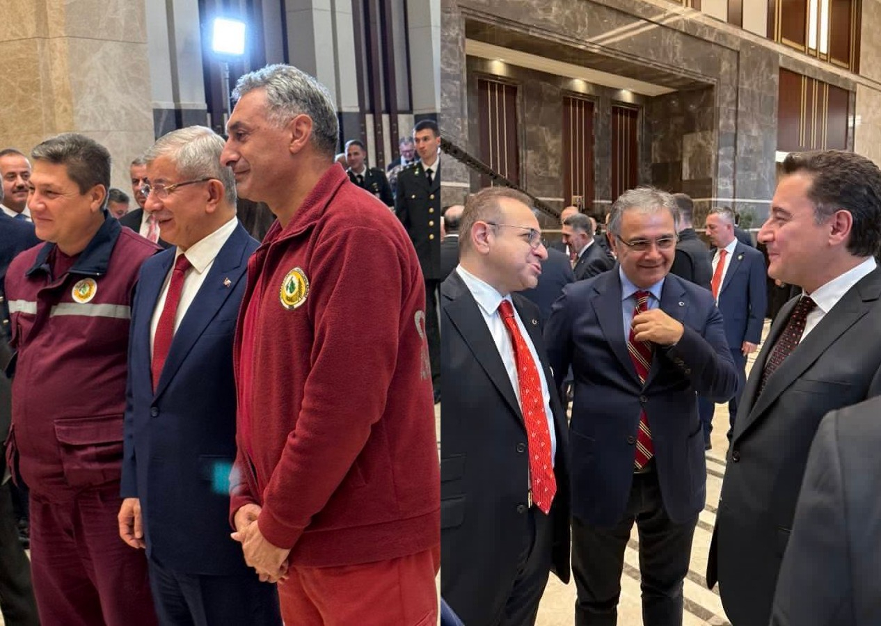 Eski AK Partili Bakanlar Cumhuriyet resepsiyonunda bir araya geldi