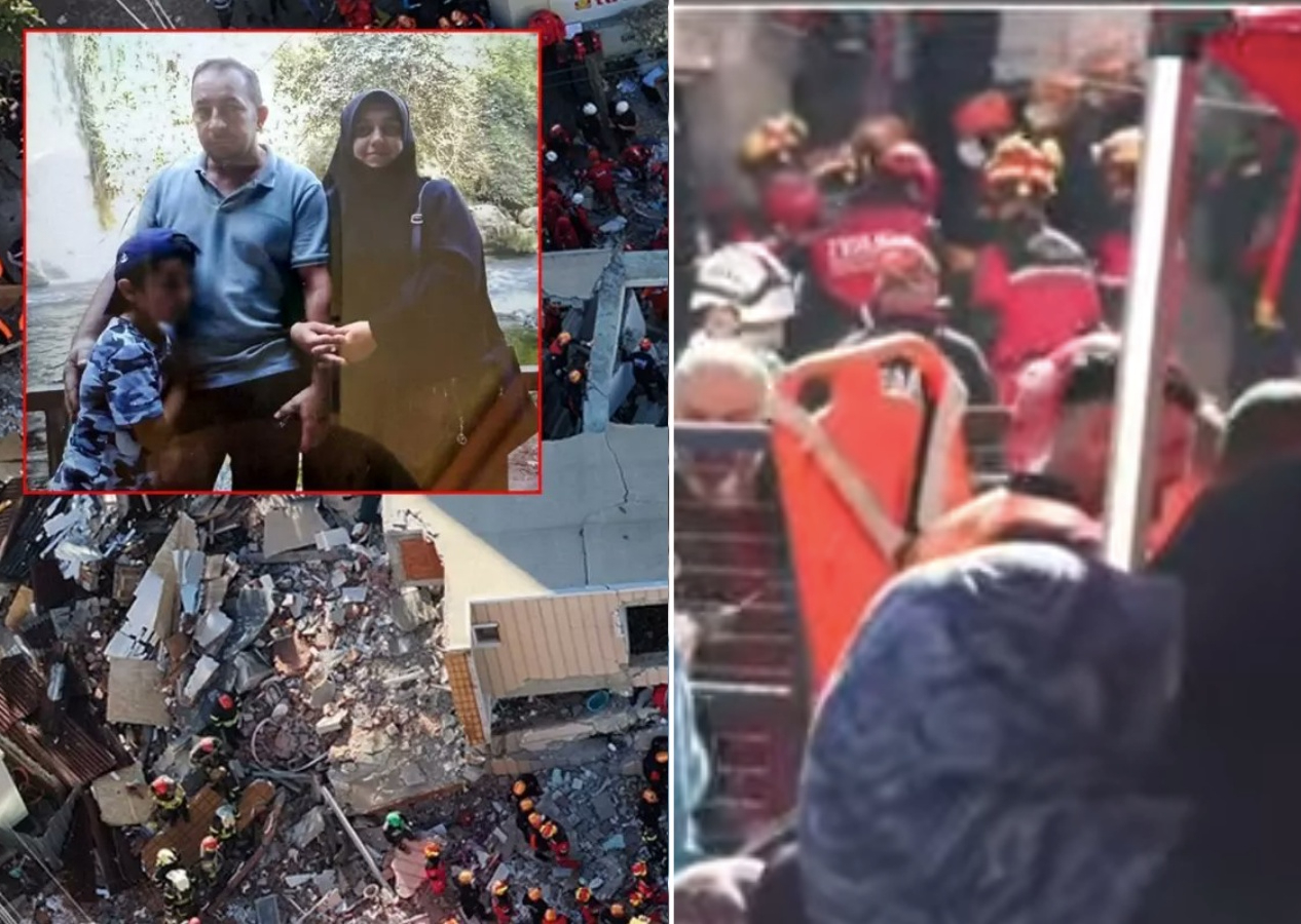 Gebze'de çöken binadan acı haber: 12 yaşındaki Emir Bilir ve erkek kardeşinin cansız bedenine ulaşıldı!