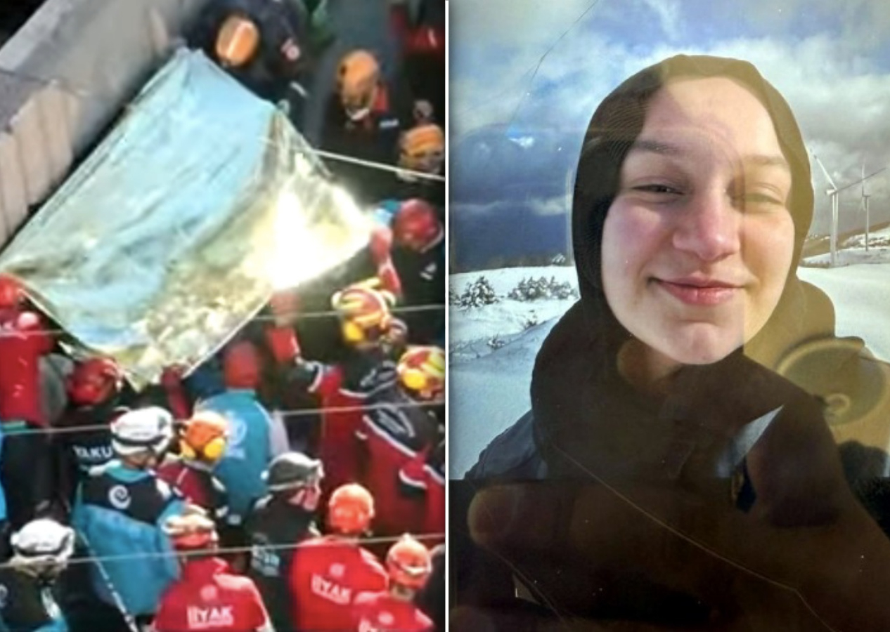 8 saat sonra gelen mucize... 18 yaşındaki Dilara Bilir Gebze'deki enkazdan sağ olarak çıkarıldı!