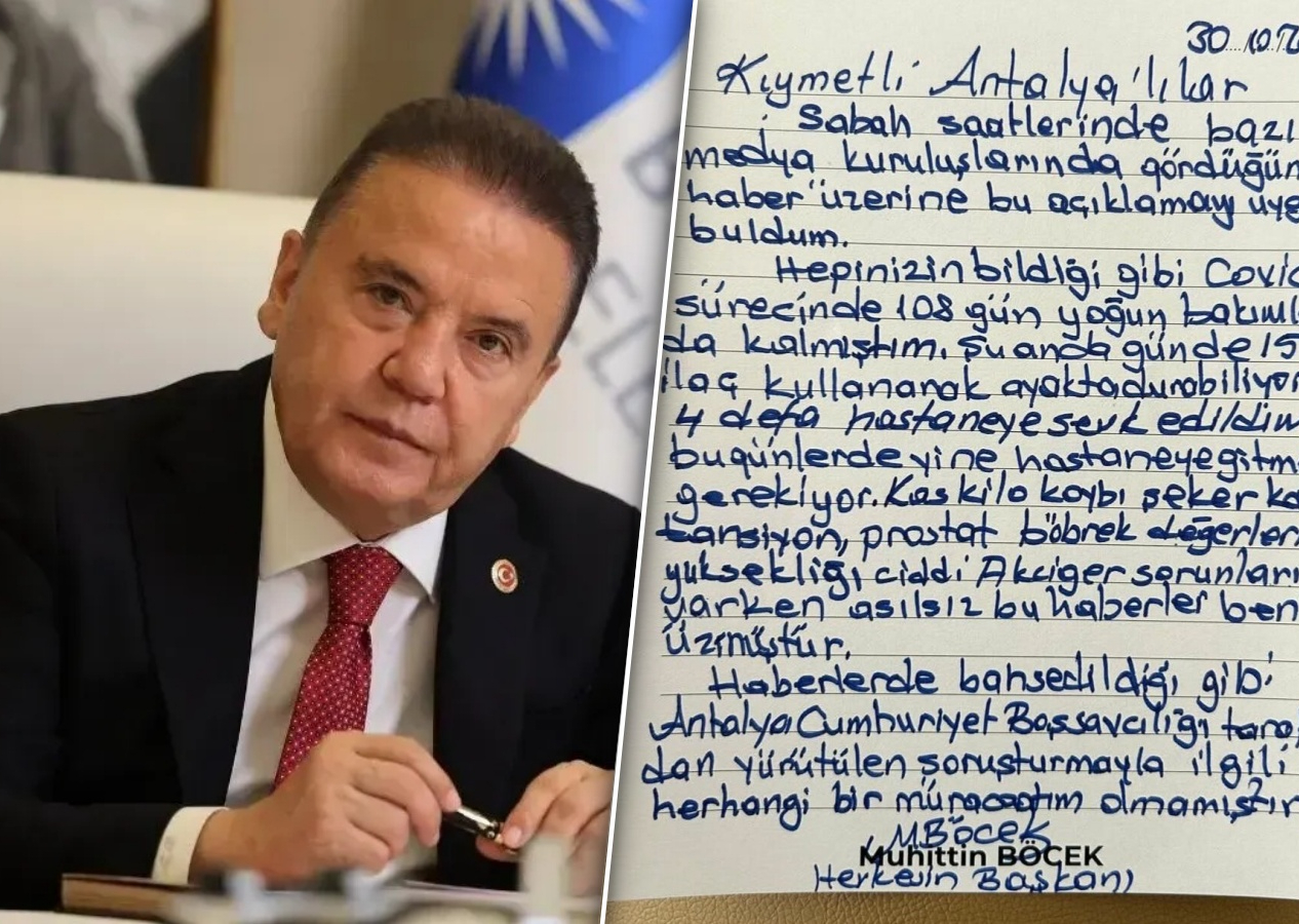 Rüşvetten tutuklanan CHP’li Muhittin Böcek itirafçı mı oldu? Cezaevinden el yazılı mektup: 15 ilaçla ayakta duruyorum!